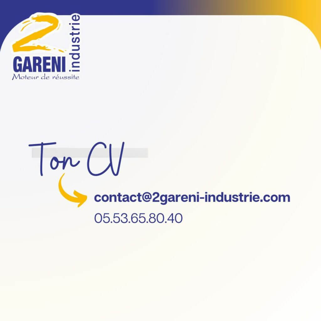 2Gareni Industrie #recrute ! 7 401756516 893791005621640 2655718485609969538 n
